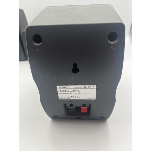 Sony SS-CN17 Speaker System x 2 SS-SR17 - Picture 7 of 8